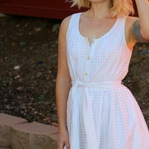 Kate Spade Broom Street White Dress
